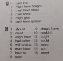 English may might could should... – megoldás kép 1