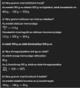 Egy 300 g 24 tömeg%-os oldatot két egyenlő részre osztunk. (ketté öntjük) – megoldás kép 2