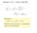 Matematika – megoldás kép 1