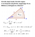 Körcikk alapú hasáb – megoldás kép 1