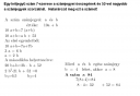 A kétismeretlenes egyenletrendszerek mint alkalmazott matematikai modellek – megoldás kép 1