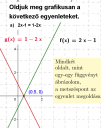 Részletes megoldást szeretnék kérni nem értem a grafikusrészét. – megoldás kép 1
