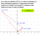 Vektorok 11. – megoldás kép 1