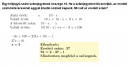 Matematika, egyenletek, helyiértékek – megoldás kép 1