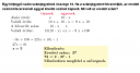 Matematika, egyenletek, helyiértékek – megoldás kép 1