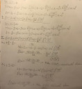 Derivált közelítése és séma felírás feladat – megoldás kép 1