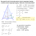 Geometria – megoldás kép 1