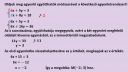 Egyenletrendszerek – megoldás kép 1