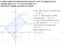 Matek koordináta geometria  – megoldás kép 1