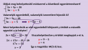 Matematikai egyenlet segítség – megoldás kép 3