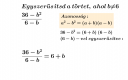 Matek – megoldás kép 1