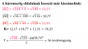 Vektorgeometria – megoldás kép 1