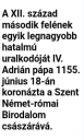 Történelem kérdés – megoldás kép 1