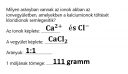 Kémia ionok, ionvegyületek – megoldás kép 1