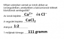 Kémia ionok, ionvegyületek – megoldás kép 1