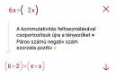 Összevonás és behelyettesítés – megoldás kép 1