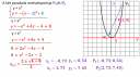 Parabola egyenletek – megoldás kép 1
