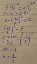 Matematika feladatok – megoldás kép 1