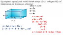 Matematika – megoldás kép 1