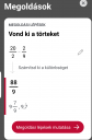 Matek törtek2. – megoldás kép 1