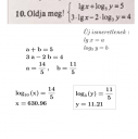 Egyenlet rendszeres – megoldás kép 1