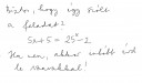 5x+5=25^x-2 – megoldás kép 1