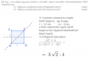 Matematika érettségi feladatok  – megoldás kép 1