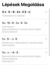Old meg a következő egyenletet – megoldás kép 2