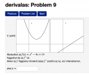 Deriválás problem 9 – feladat kép 1