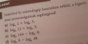 Matematika 11. osztály logaritmus feladatok – feladat kép 3