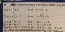 Paraméteres egyenletek – feladat kép 1