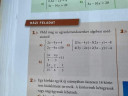 Matek egyenletrendszer  – feladat kép 1