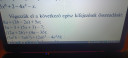 Matematika SOS nagyon fontos!!! – feladat kép 1