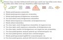 Döntsd el, hogy a következő állítások közül melyik igaz, melyik nem! Igaz állítás esetén válassz egy példát, hamis állítás esetén egy ellenpéldát az alábbi négyszögek közül! – feladat kép 1