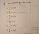 Hány százalék egy mennyiség – feladat kép 1