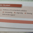 Kör sugár? – feladat kép 1