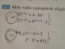 Exponenciális egyenlet, logaritmus – feladat kép 2