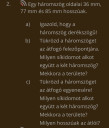 9. osztály geometria  – feladat kép 2