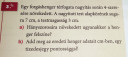 Hasonló testek felszíne, térfogata  – feladat kép 1