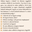 Logika 9. osztály – feladat kép 1