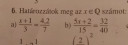 Határozzátok meg az X€Q számot  – feladat kép 1