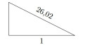 Trigonometria számítások 3 – feladat kép 1