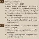 Koordináta-geometria feladatok – feladat kép 1