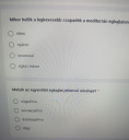 Biológia 8. osztály – feladat kép 6
