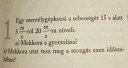 Gyorsulás – feladat kép 1