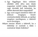 Optika – feladat kép 1