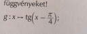 Trigonometrikus függvények – feladat kép 1