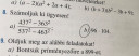 AZONOSSÁG, NEVEZETES SZORZATOK – feladat kép 1