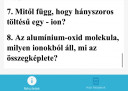 Kémia,sok kerdes – feladat kép 1