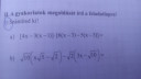 Algebra – feladat kép 2